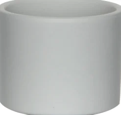 Mica Decorations bloempot Era licht grijs D 10,5 H 9 cm