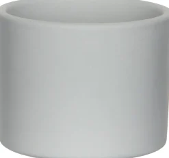 Mica Decorations bloempot Era licht grijs D 12 H 10 cm