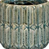 Mica Decorations bloempot Lionel blauw D 9,5 H 9 cm