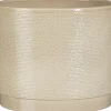 Mica Decorations bloempot Maxim beige D 17 H 15 cm