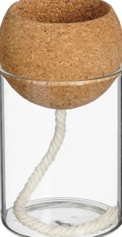 Mica Decorations bloempot Planter transparant D 7 H 12,5 cm