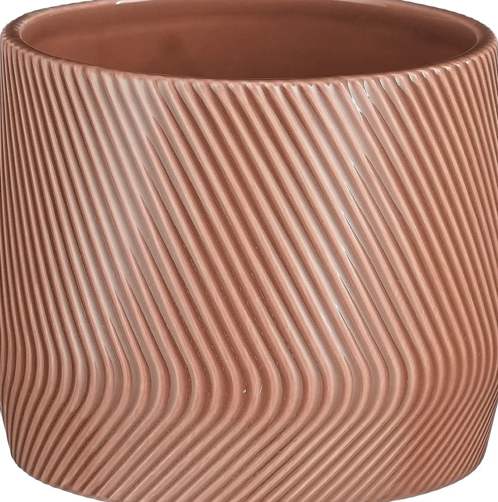 Mica Decorations bloempot Roma terracotta D 23,5 H 19,5 cm