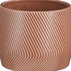 Mica Decorations bloempot Roma terracotta D 17 H 14 cm