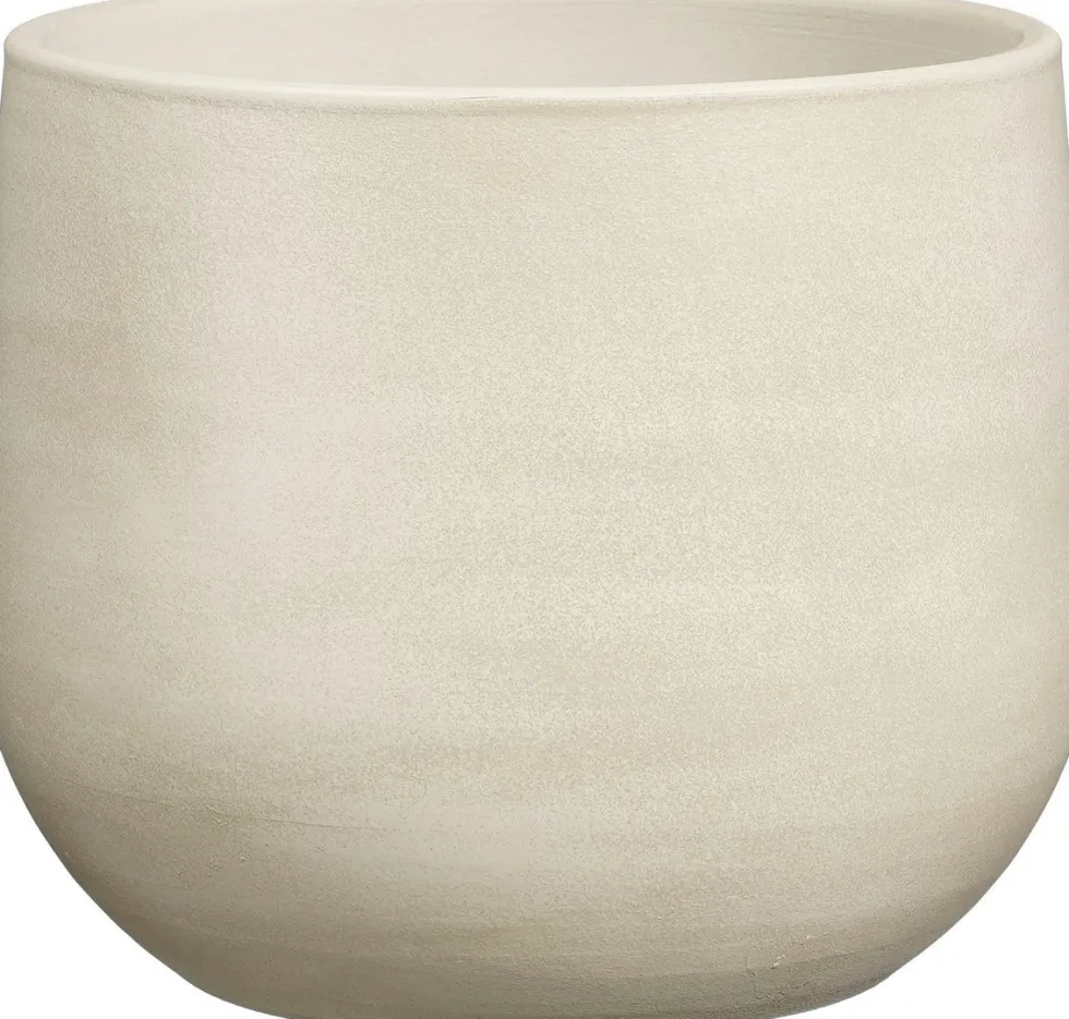 Mica Decorations bloempot Sevilla crème D 24 H 21 cm