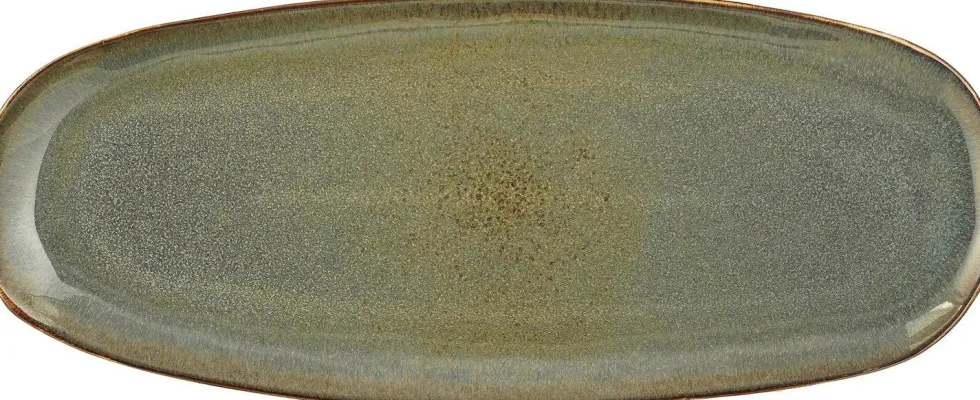Mica Decorations bord Racco groen 36 x 14,5 x 2,5 cm
