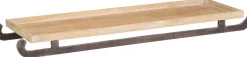 Mica Decorations decoratiebord Slee bruin 86,5 x 28 x 7 cm