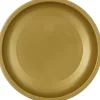 Mica Decorations decoratiebord Milos goud D 23,5 H 3 cm