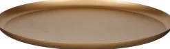 Mica Decorations decoratiebord Ward goud D 30 H 1 cm