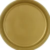 Mica Decorations decoratiebord Milos goud D 36 H 3 cm