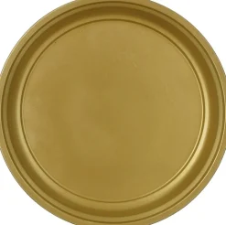 Mica Decorations decoratiebord Milos goud D 36 H 3 cm