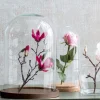 Mica Decorations decoratieschaal voor stolp Hella bruin D 26 H 2 cm