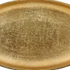 Mica Decorations dienblad Strik goud 34 x 16,5 x 3 cm