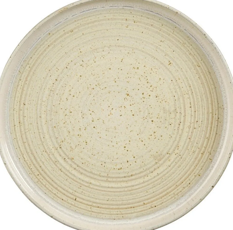 Mica Decorations dinerbord Ethan wit D 7 H 2,5 cm