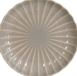 Mica Decorations dinerbord grijs Pesca D 27,5 H 4 cm
