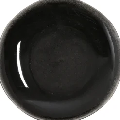 Mica Decorations dinerbord Tabo zwart D 26,5 H 3 cm