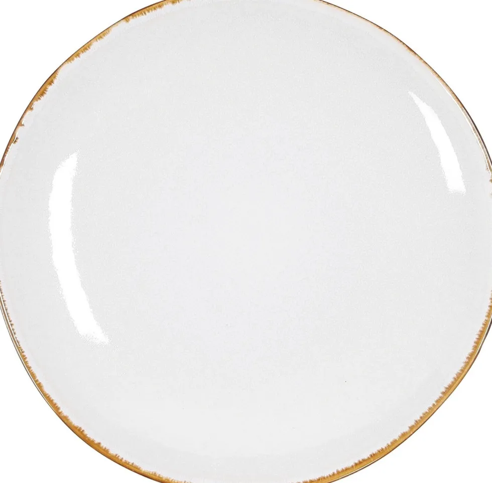 Mica Decorations dinerbord Tabo wit D 26,5 H 3 cm