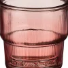 Mica Decorations drinkglas Versailles roze 220 ml