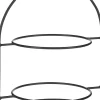 Mica Decorations etagere zwart 30 x 21 x 34 cm