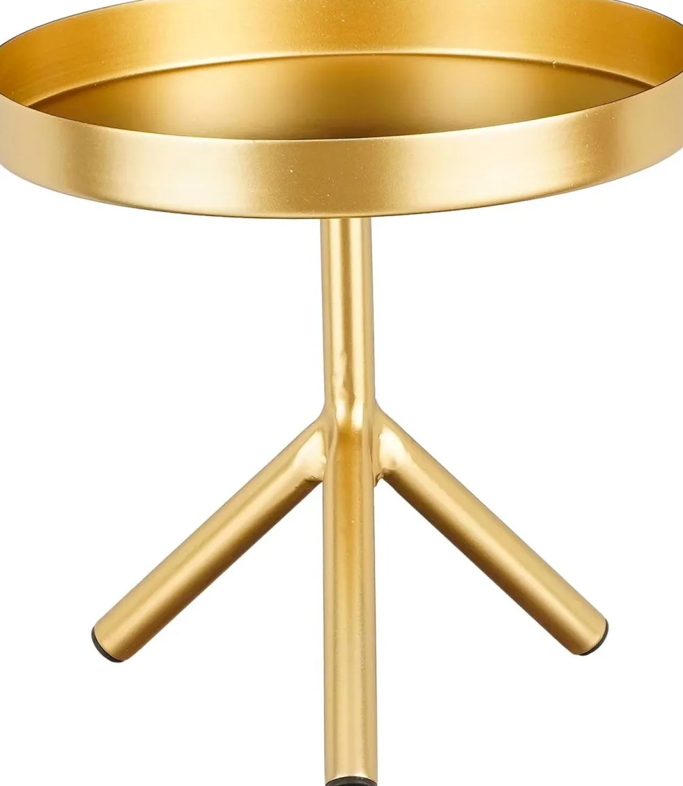 Mica Decorations etagère Luxi goud D 21 H 21 cm