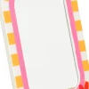Mica Decorations fotolijst Maddox geel / wit / roze 15 x 20 cm