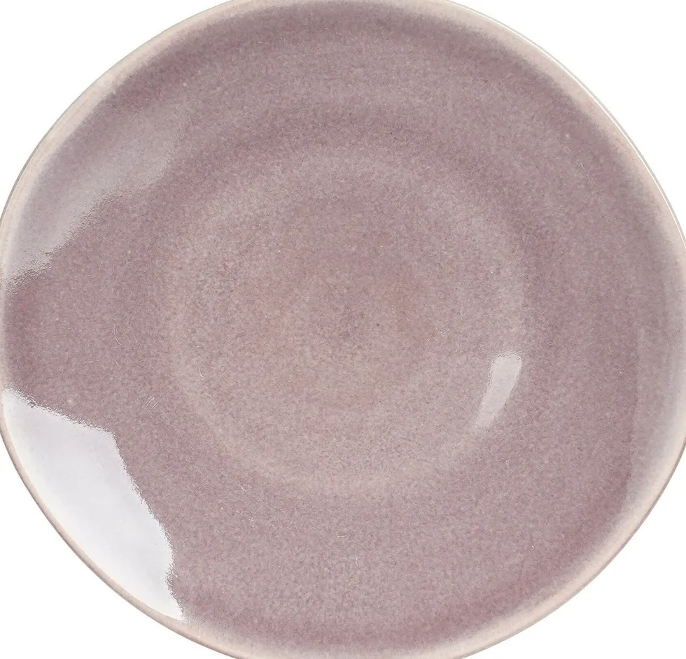 Mica Decorations gebaksbord Racco roze D 18 H 2 cm