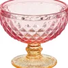 Mica Decorations ijscoupeglas Imca roze D 12 H 10,5 cm