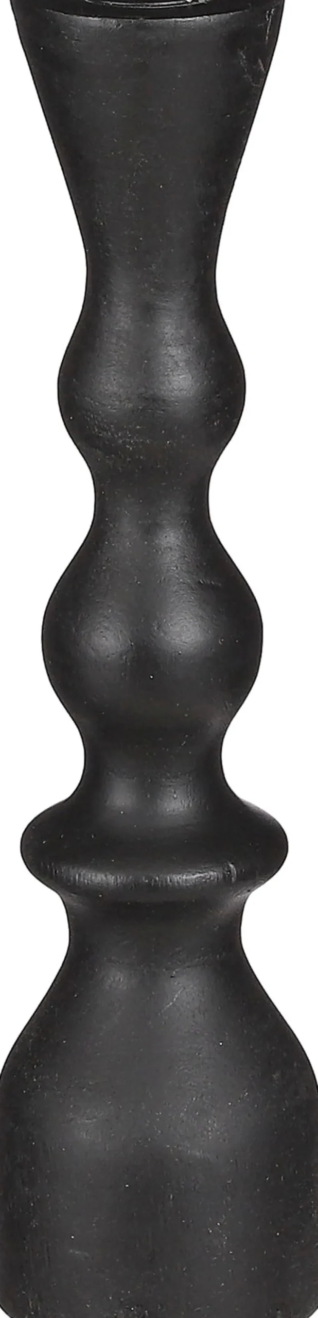Mica Decorations kandelaar Breggo zwart D 7 H 30 cm