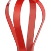 Mica Decorations kandelaar Bow rood 17 x 14 x 28 cm