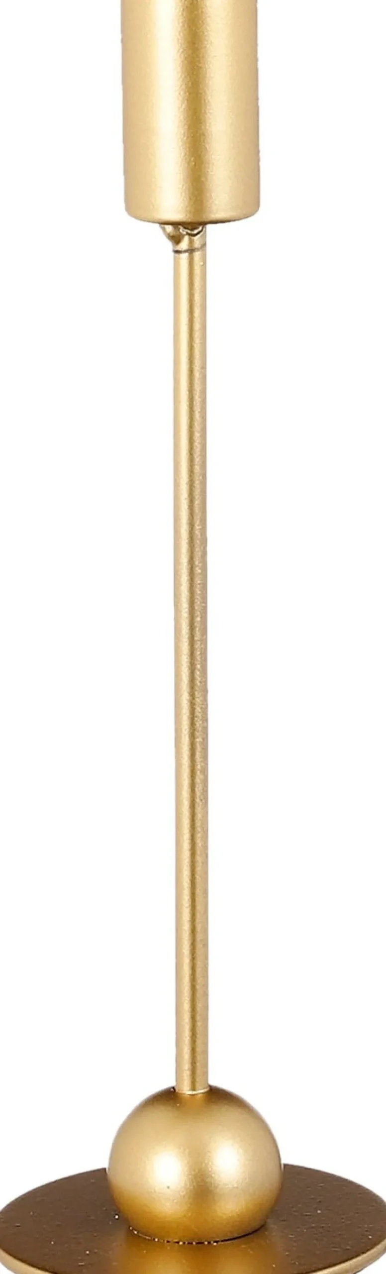Mica Decorations kandelaar Gusto goud D 7 H 22 cm