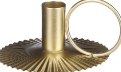 Mica Decorations kandelaar Grisa goud 16,5 x 15 x 8 cm