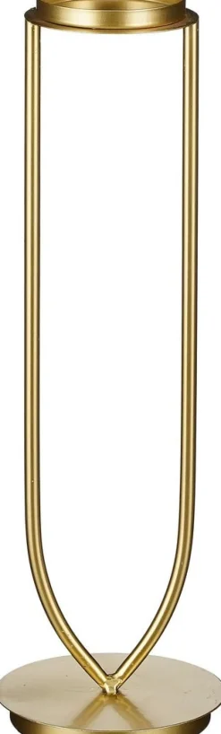 Mica Decorations kandelaar Roba goud D 15 H 48 cm
