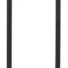 Mica Decorations kandelaar Roba zwart D 15 H 57 cm
