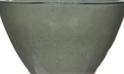 Mica Decorations kom Tabo grijs D 4 H 6,5 cm