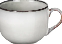Mica Decorations kop Tabo grijs D 11 H 8,5 cm