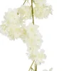 Mica Decorations kunsthangplant Japanse Sierkers crème H 180 cm