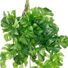Mica Decorations kunsthangplant Monstera groen / wit H 115 cm