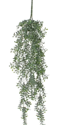 Mica Decorations kunsthangplant Buxus grijsgroen H 74 cm
