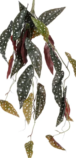 Mica Decorations kunsthangplant Bladbegonia H 80 cm