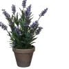 Mica Decorations kunstplant Lavendel blauw H 33 cm