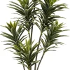 Mica Decorations kunstplant Dracaena groen / geel D 16 H 120 cm