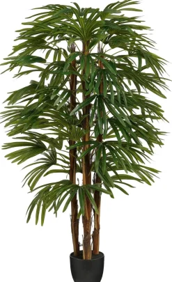 Mica Decorations kunstplant Bamboepalm groen H 150 cm