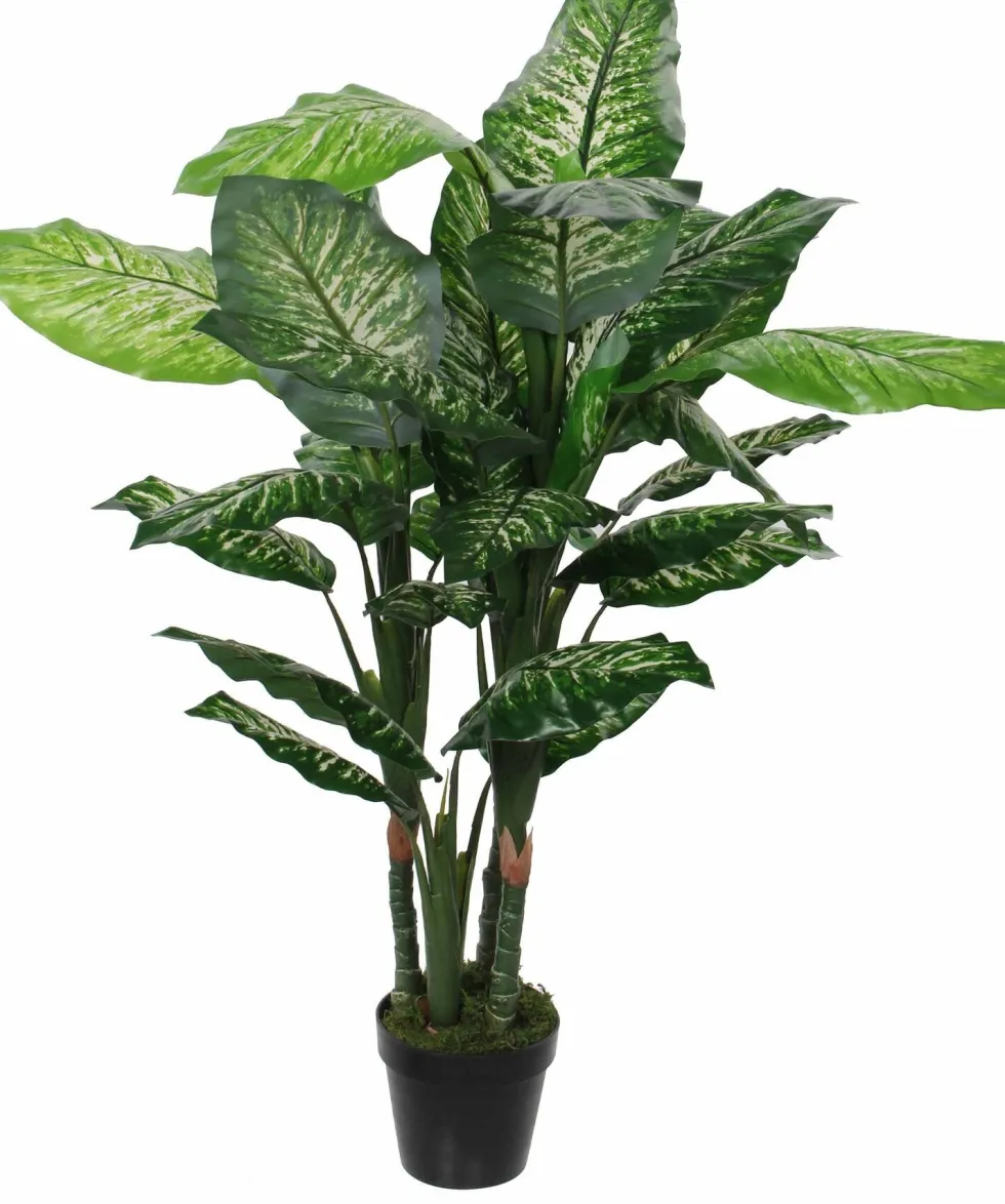Mica Decorations kunstplant Dieffenbachia H 120 cm