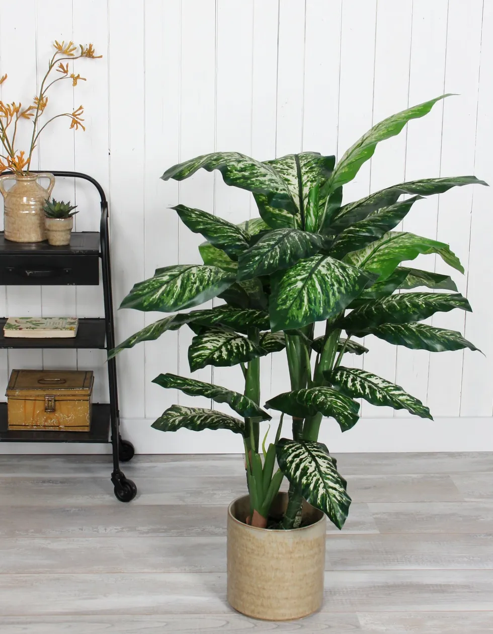 Mica Decorations kunstplant Dieffenbachia H 120 cm