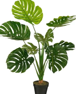 Mica Decorations kunstplant Monstera groen H 90 cm