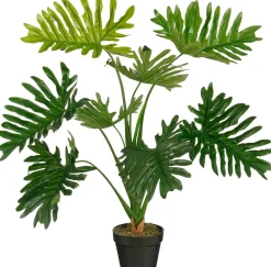 Mica Decorations kunstplant Philodendron 'Xanadu' groen H 90 cm
