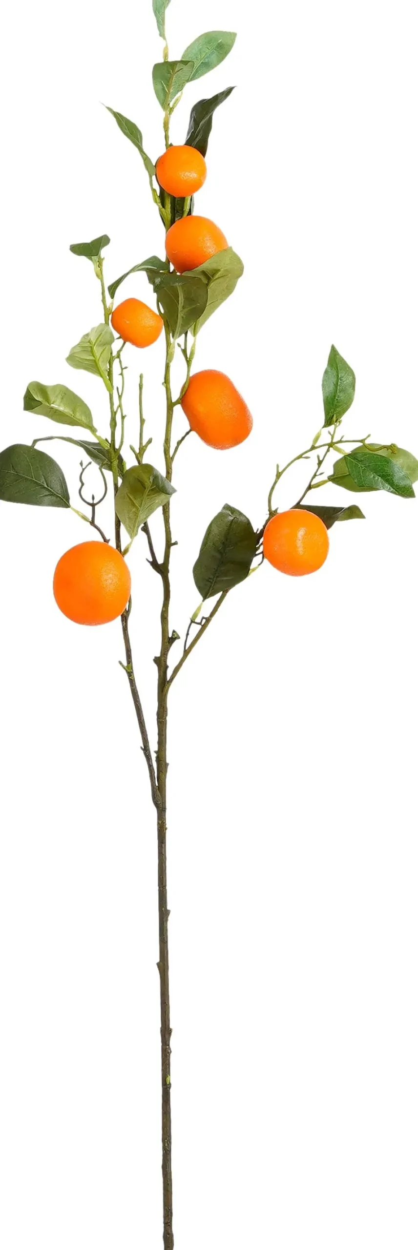 Mica Decorations kunsttak Mandarijnplant geel H 104 cm