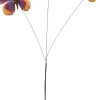 Mica Decorations kunsttak Vlinder paars H 60 cm