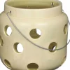 Mica Decorations lantaarn Arena geel D 26 H 24 cm