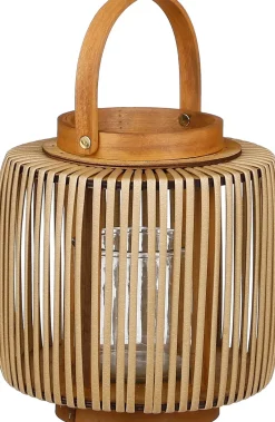 Mica Decorations lantaarn Havard naturel D 20 H 23 cm