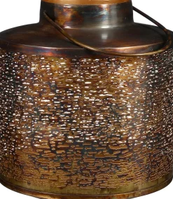 Mica Decorations lantaarn Harmony goud D 25 H 25,5 cm